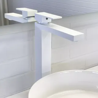 Смеситель для раковины Comforty FC045B-CKBT белый